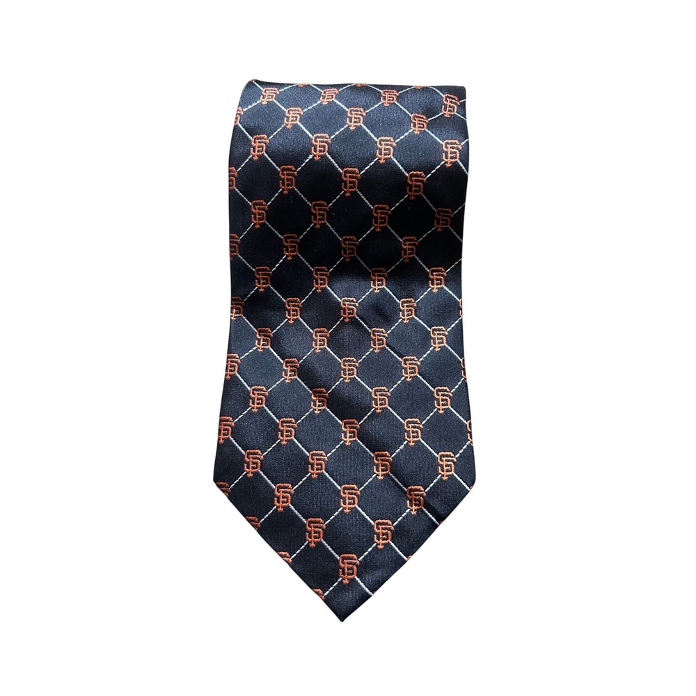San Francisco Giants Tie Eagles‎ Wings 100% Silk MLB Baseball